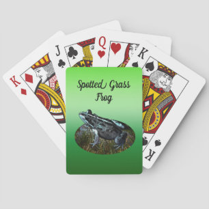 Spotted Grass Frog, Deck Of Playing Cards 