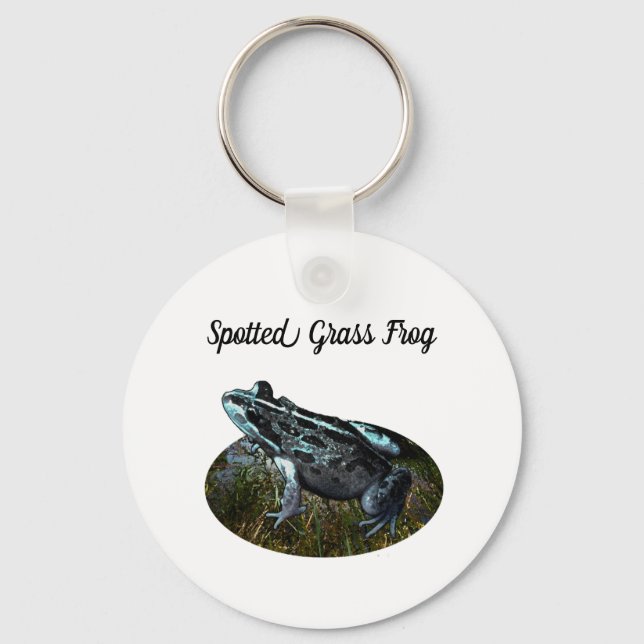 Spotted Grass Frog, Keychain (Front)