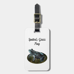 Spotted Grass Frog, Luggage Tag