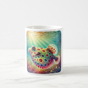 Spotted Handfish Art 061124AREF118 - Watercolor Coffee Mug