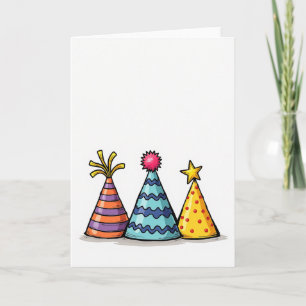 Spotted Hat Birthday Card