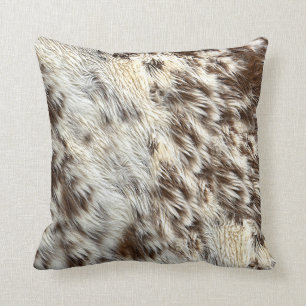 Spotted Horse / Cow Hide / Animal Fur Image Cushion