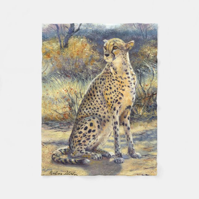 "Spotted Huntress" Blanket (Front)