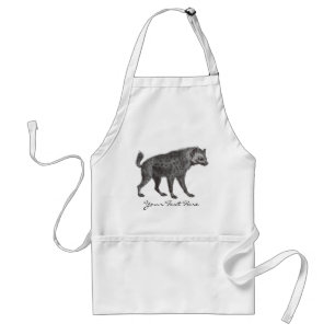 Spotted Hyena Apron