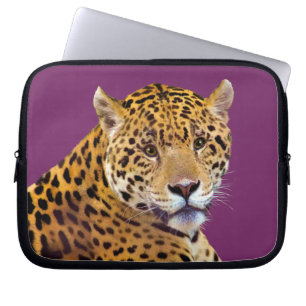 Spotted Jaguar Big Cat-lover #Gift Laptop Sleeve