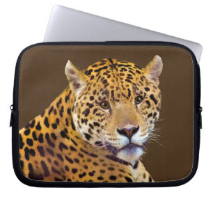 Spotted Jaguar Big Cat-lover #Gift Laptop Sleeve