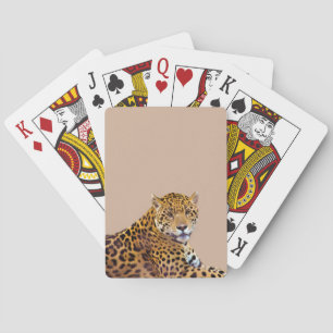 Spotted Jaguar Big Cat-lover #Gift Playing Cards