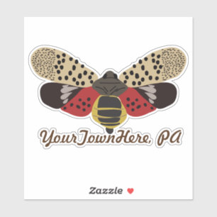 Spotted Lanternfly Bug Customised Souvenir