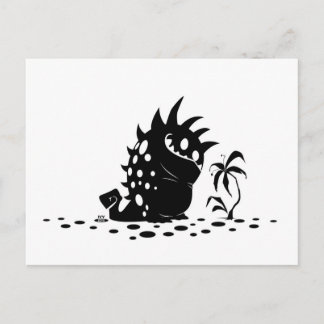 Spotted Monster Postcard