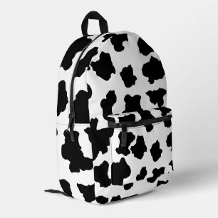 Spotted Moo Cow Dutch Holstein Animal Spots Printed Backpack