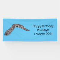 Spotted moray eel cartoon illustration