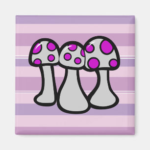 Spotted Mushroom Magnet