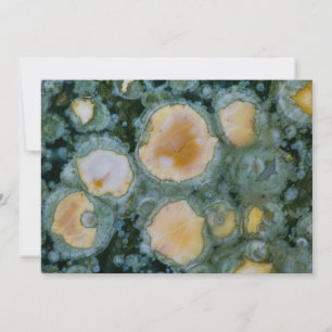 Spotted Ocean Jasper Card