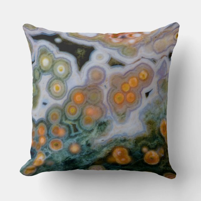 Spotted Ocean Jasper Cushion (Front)