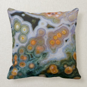 Spotted Ocean Jasper Cushion