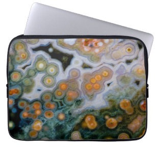 Spotted Ocean Jasper Laptop Sleeve