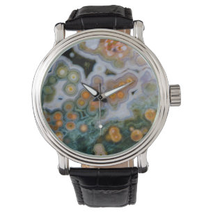 Spotted Ocean Jasper Watch