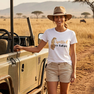 Spotted on Safari Funny Wildlife T-Shirt