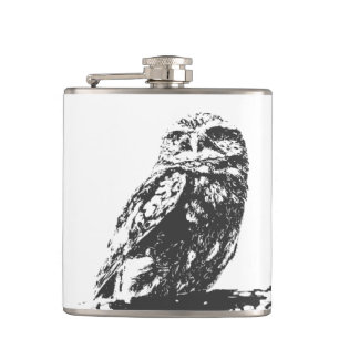 Spotted Owl Flask