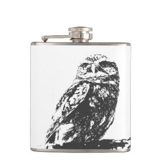 Spotted Owl Flask