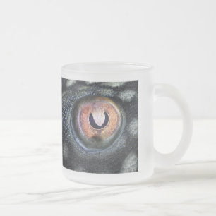 Spotted Royal Preko (Panaque Nigrolineatus) Frosted Glass Coffee Mug