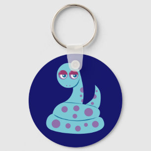 Spotted Snake Key Ring