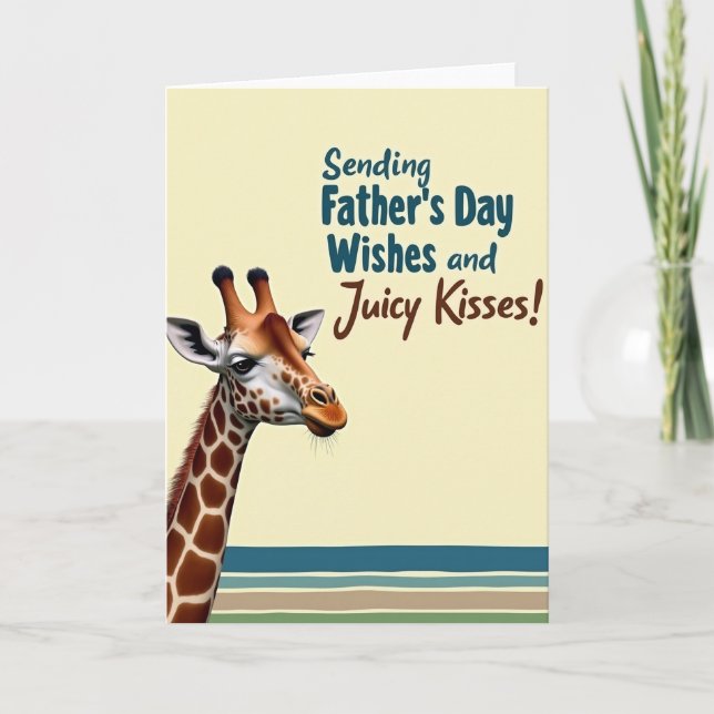 Spotted Sweet Fathers Day Card (Front)