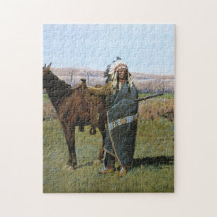 Spotted Tail of the Lakota Sioux Jigsaw Puzzle
