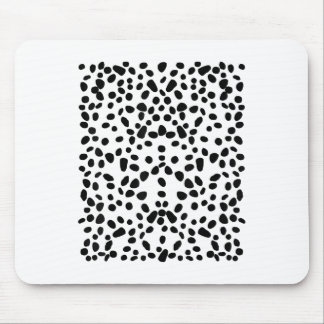 Spotted White With Black Polka Dots Dalmatian _1  Mouse Mat