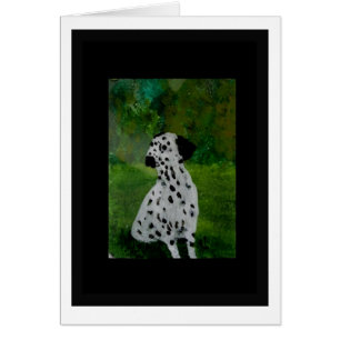 Spotty Dog Art Dalmatian