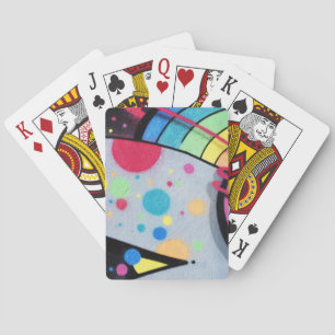 spotty graffiti playing cards