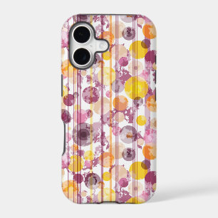 Spotty Striped White Pattern