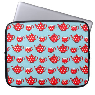 Spotty Teapot Laptop Sleeve