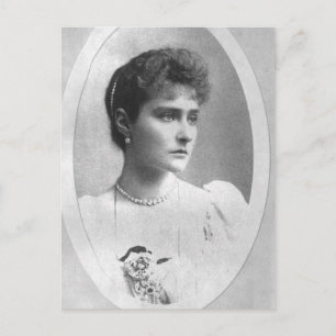 Spouse tsar - TSARINA ALEXANDRA of Russia #118 Postcard