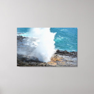 Spouting Horn Canvas Print