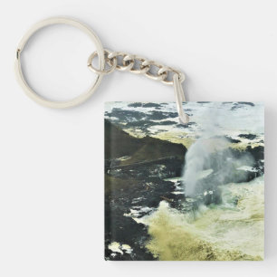Spouting Horn, Cape Perpetua, Oregon Coast Key Ring