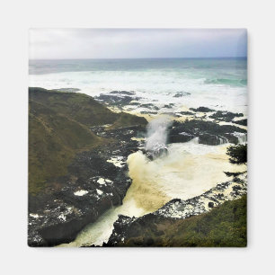 Spouting Horn, Cape Perpetua, Oregon Coast Magnet
