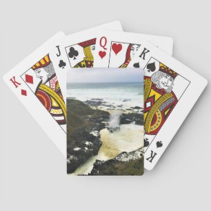 Spouting Horn, Cape Perpetua, Oregon Coast Playing Cards