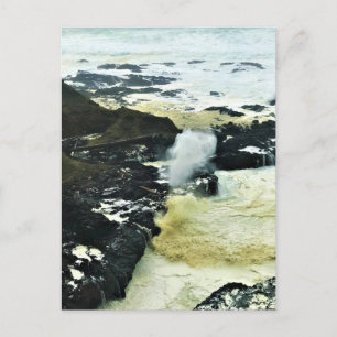 Spouting Horn, Cape Perpetua, Oregon Coast Postcard