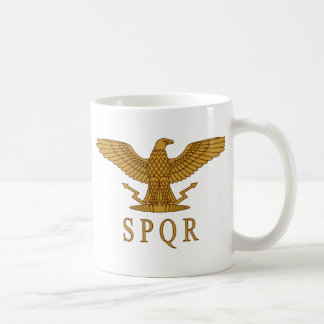 SPQR Eagle Gold Mug