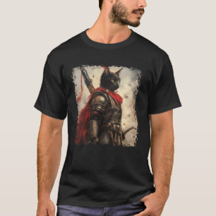 SPQR Empire Roman Legion cat Warrior Japanese Grap T-Shirt
