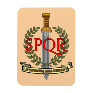 SPQR Gladius - Senatus Populusque Romanus Magnet