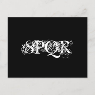 "SPQR Gothic Postcard" Postcard