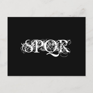 "SPQR Gothic Postcard" Postcard