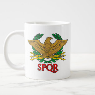 SPQR - Senatus Populusque Romanus Large Coffee Mug