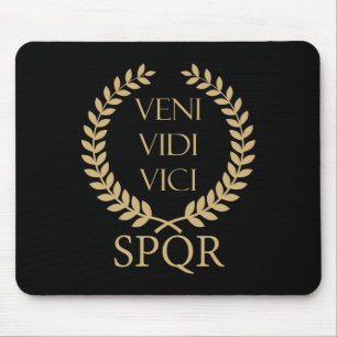 SPQR: Veni, Vidi, Vici Mouse Mat
