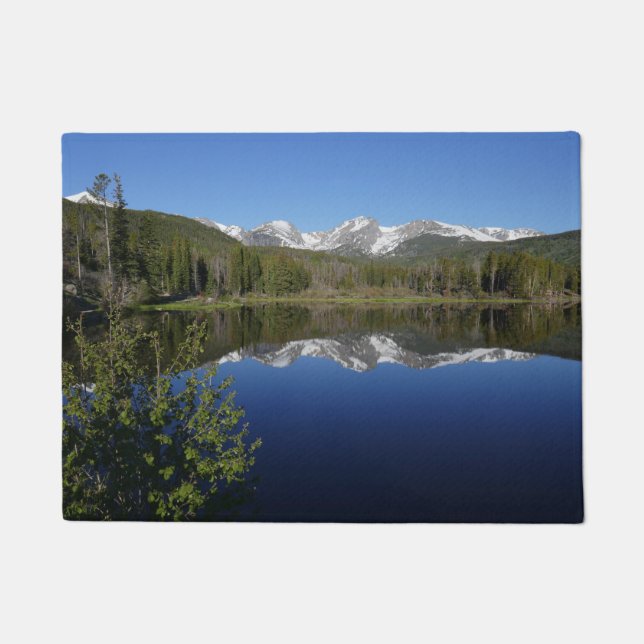 Sprague Lake II at Rocky Mountain National Park Doormat (Front)