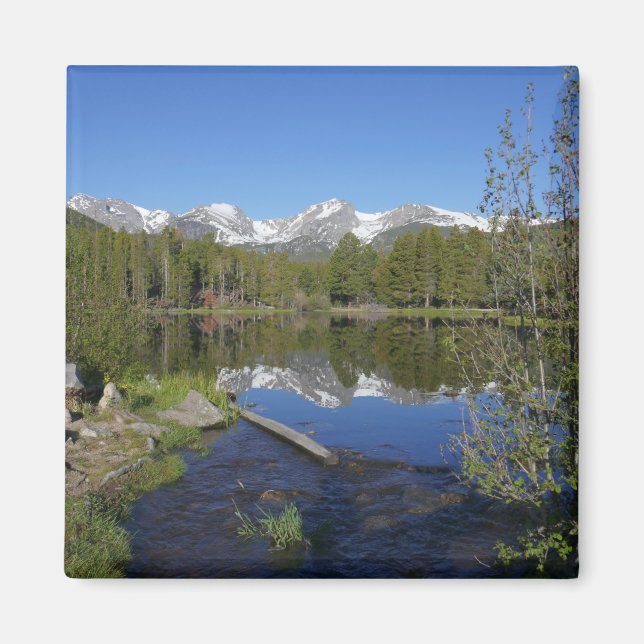 Sprague Lake II at Rocky Mountain National Park Magnet (Front)