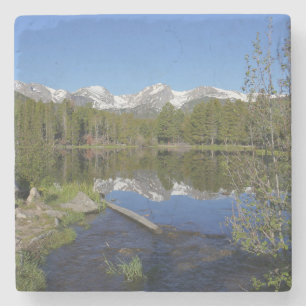 Sprague Lake II at Rocky Mountain National Park Stone Coaster