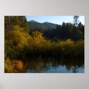 Sprague Lake in Fall Poster